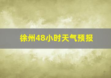 徐州48小时天气预报