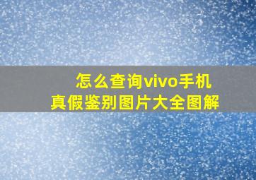 怎么查询vivo手机真假鉴别图片大全图解