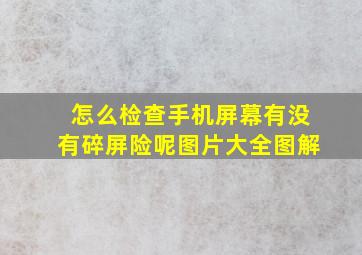 怎么检查手机屏幕有没有碎屏险呢图片大全图解