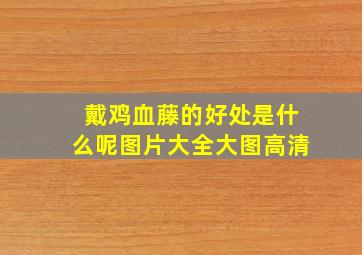 戴鸡血藤的好处是什么呢图片大全大图高清