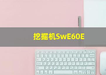 挖掘机SwE60E