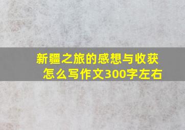 新疆之旅的感想与收获怎么写作文300字左右