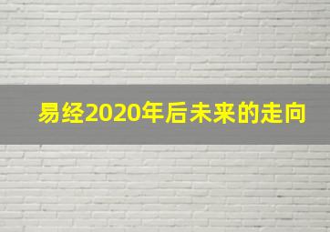 易经2020年后未来的走向