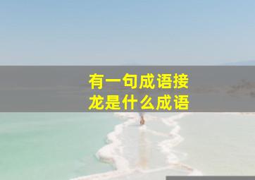 有一句成语接龙是什么成语