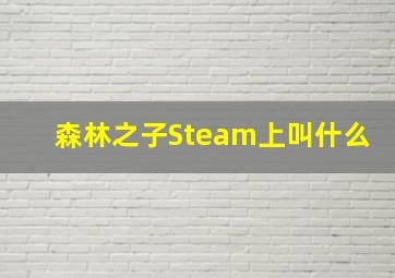 森林之子Steam上叫什么