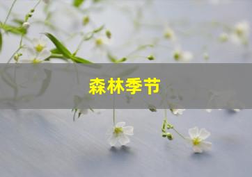 森林季节