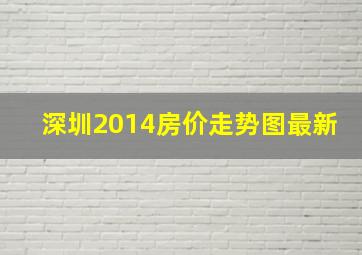 深圳2014房价走势图最新