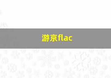 游京flac