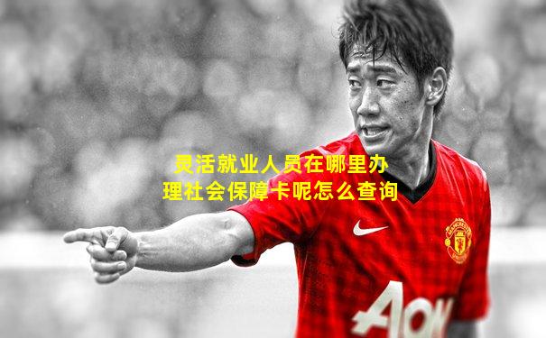 灵活就业人员在哪里办理社会保障卡呢怎么查询