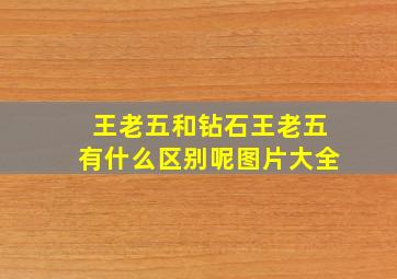 王老五和钻石王老五有什么区别呢图片大全