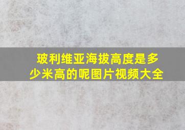 玻利维亚海拔高度是多少米高的呢图片视频大全