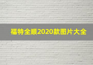 福特全顺2020款图片大全