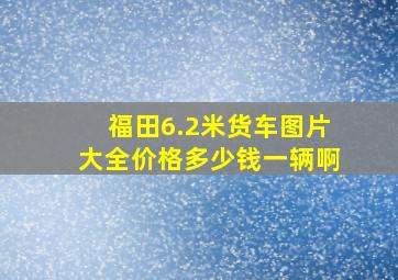 福田6.2米货车图片大全价格多少钱一辆啊