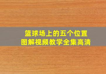 篮球场上的五个位置图解视频教学全集高清