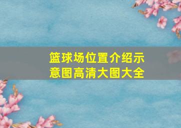 篮球场位置介绍示意图高清大图大全