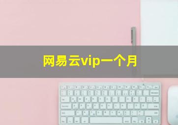 网易云vip一个月