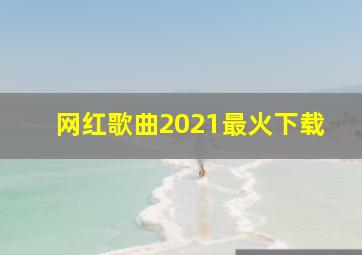 网红歌曲2021最火下载