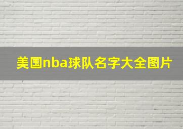 美国nba球队名字大全图片