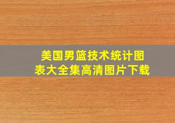 美国男篮技术统计图表大全集高清图片下载