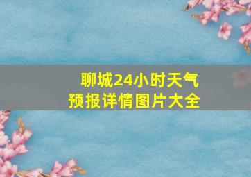 聊城24小时天气预报详情图片大全