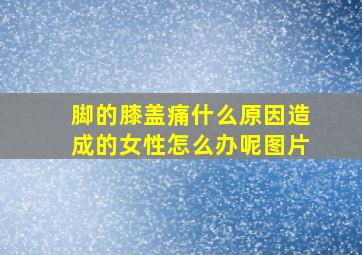 脚的膝盖痛什么原因造成的女性怎么办呢图片