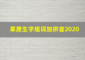 草原生字组词加拼音2020