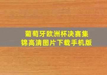 葡萄牙欧洲杯决赛集锦高清图片下载手机版