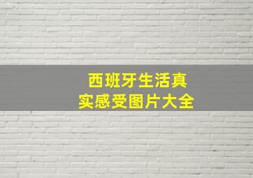 西班牙生活真实感受图片大全