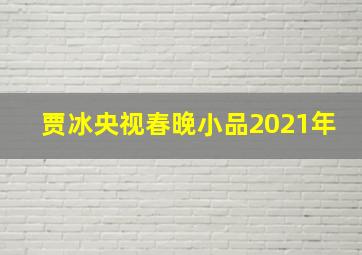 贾冰央视春晚小品2021年