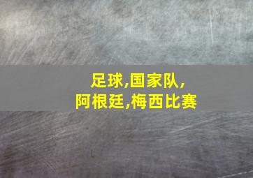 足球,国家队,阿根廷,梅西比赛