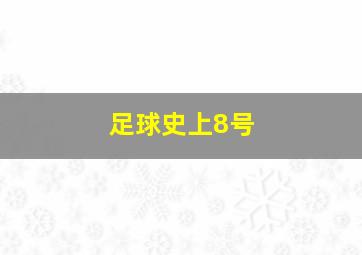 足球史上8号