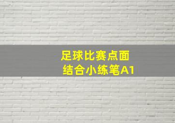 足球比赛点面结合小练笔A1