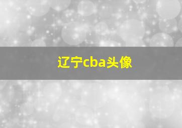 辽宁cba头像