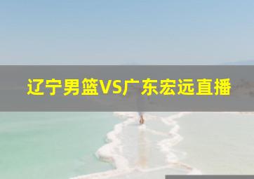 辽宁男篮VS广东宏远直播