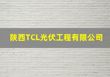 陕西TCL光伏工程有限公司