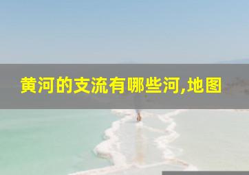 黄河的支流有哪些河,地图