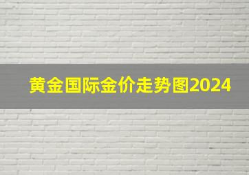 黄金国际金价走势图2024